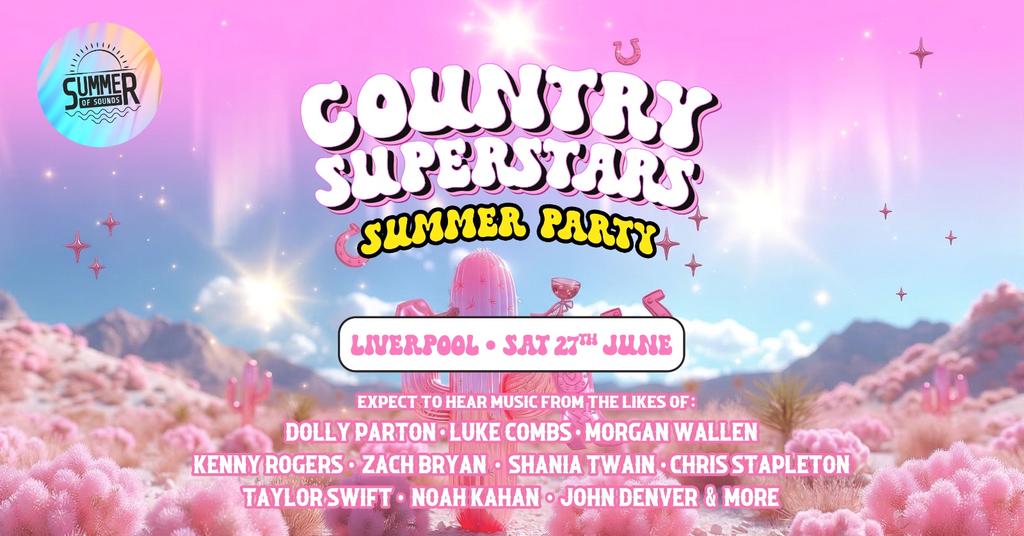 Country Superstars Terrace Summer Party - Liverpool