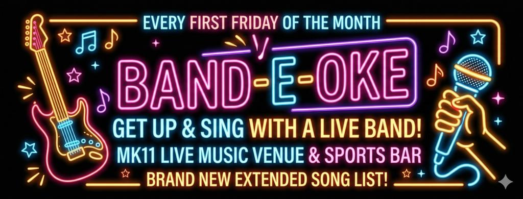 Band-e-oke | Get Up & Sing with a Live Band! - Free Entry