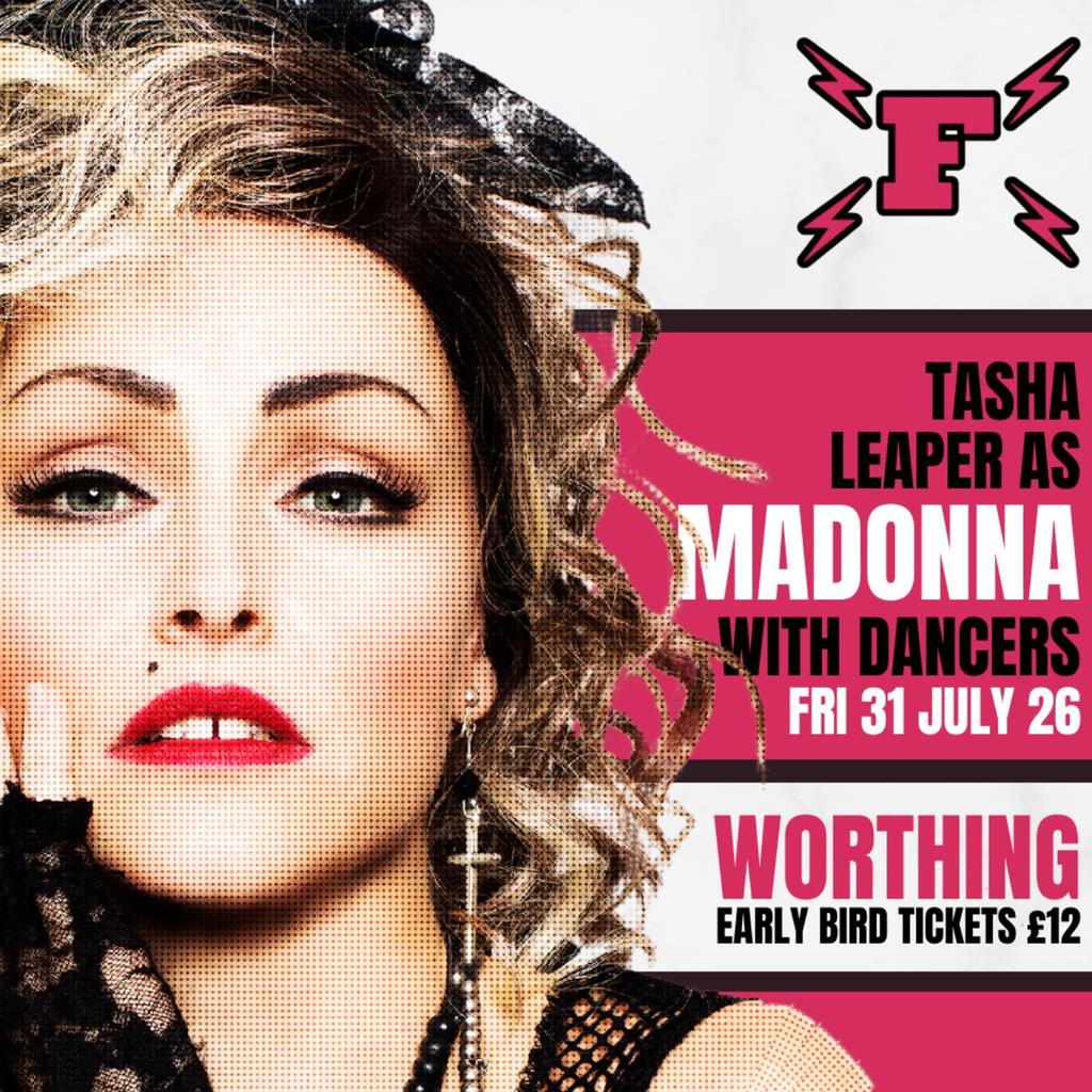 TASHA LEAPER AS MADONNA