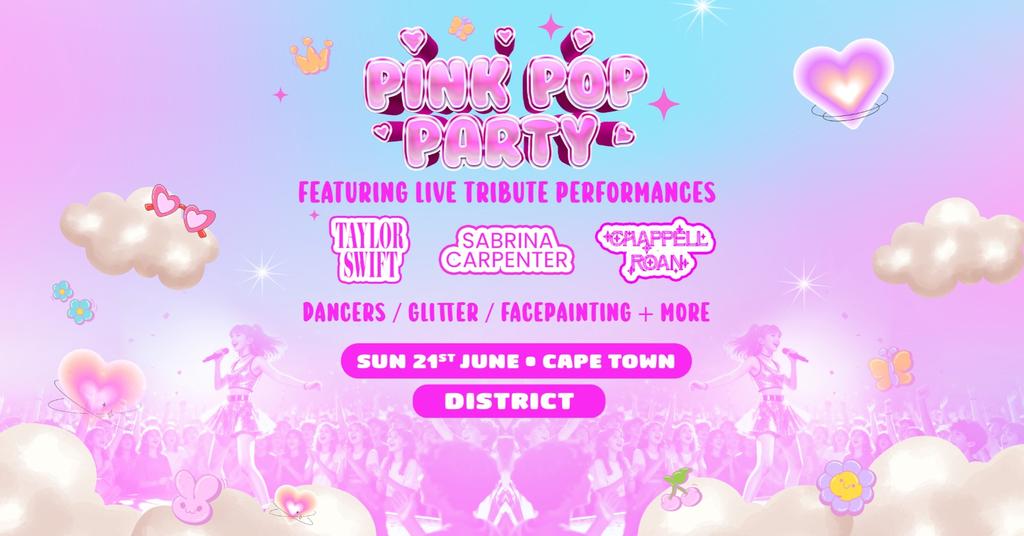 The Pink Pop Party Is Coming To Cape Town!