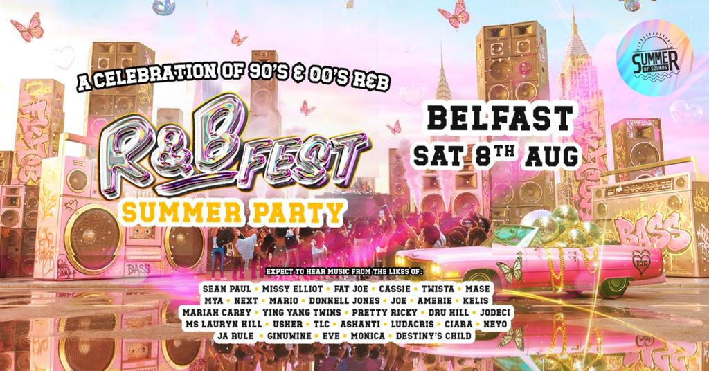 R&B Fest Summer Garden Party - Belfast