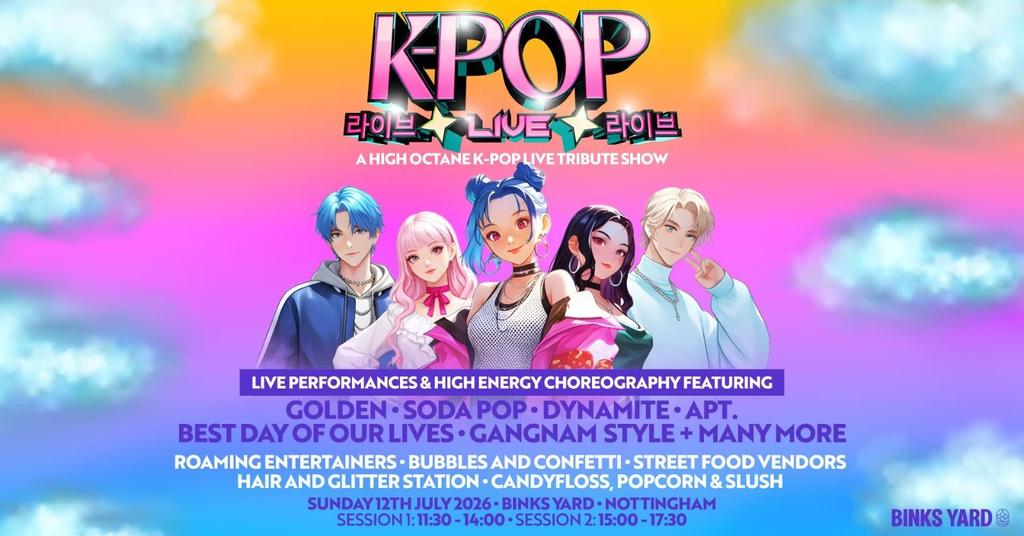 K-POP Live | Binks Yard, Nottingham