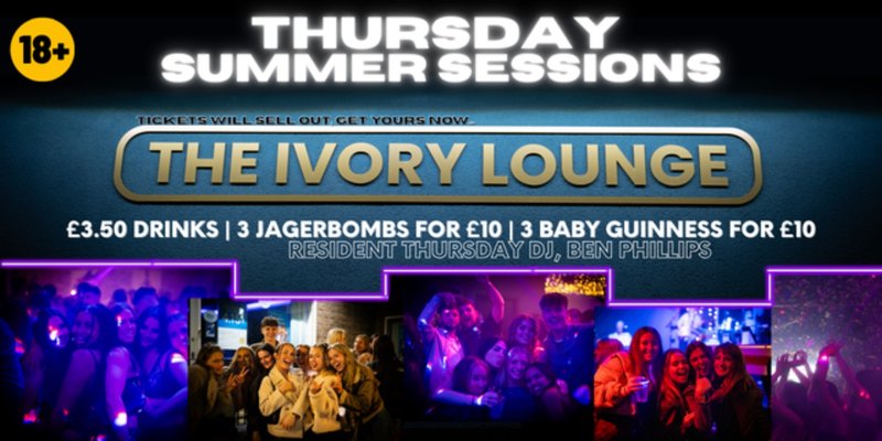Ivory Lounge Thursdays - 27-08-2026
