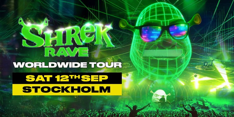 Shrek Rave Is Coming To Stockholm!