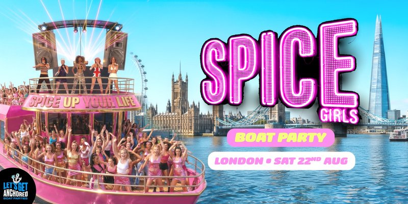 Spice Girls Boat Party London