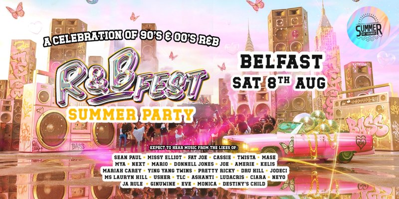 R&B Fest Summer Garden Party - Belfast