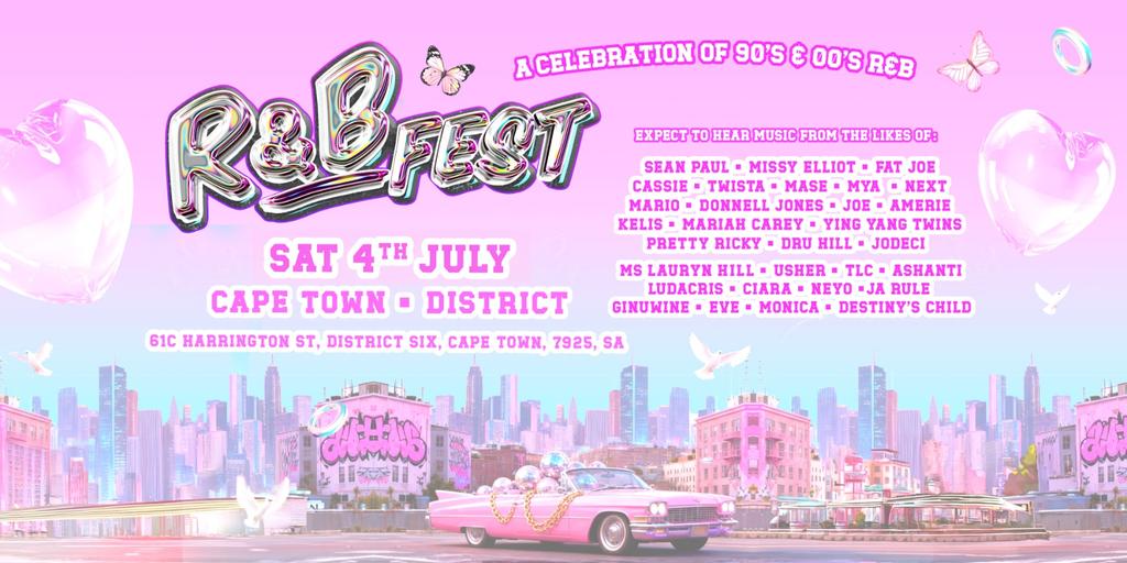 R&B Fest Is Coming To Cape Town!