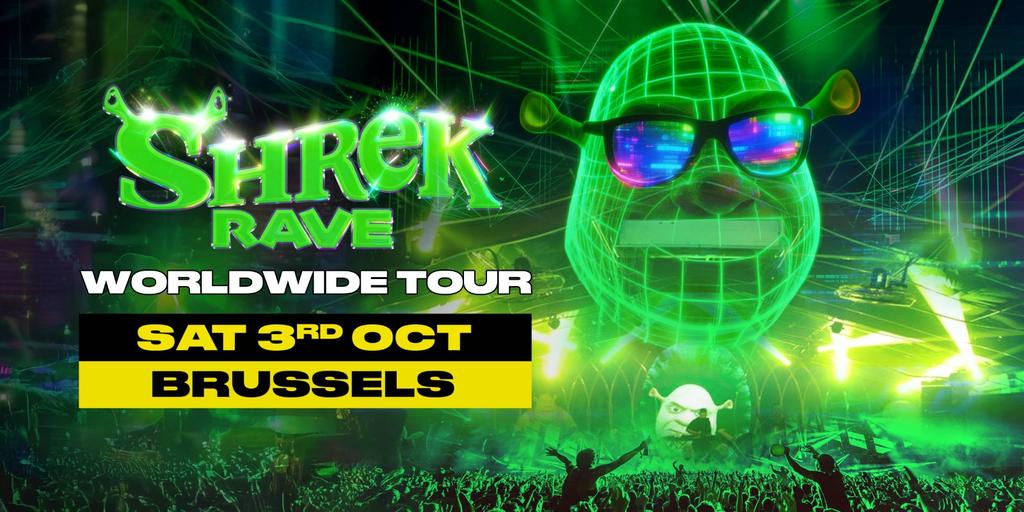 Shrek Rave Is Coming To Brussels!