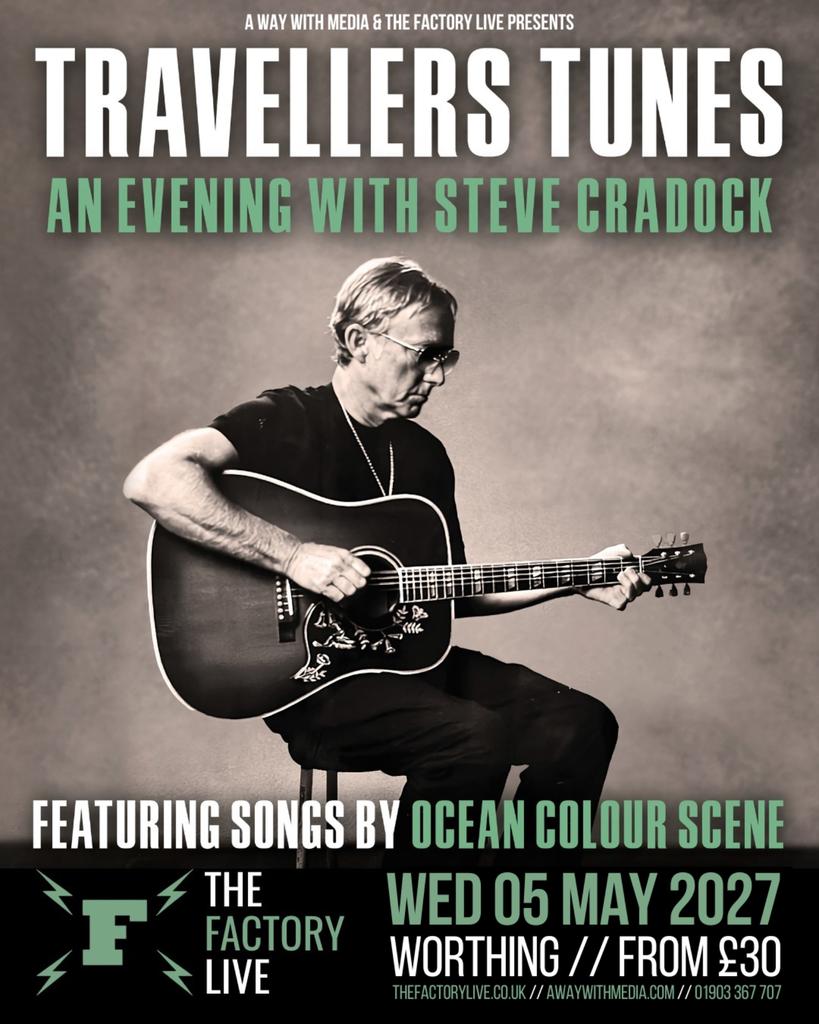 TRAVELLERS TUNES: AN EVENING WITH STEVE CRADOCK