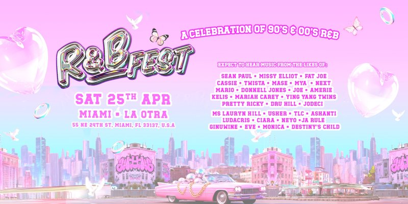 R&B Fest Is Coming To Miami!