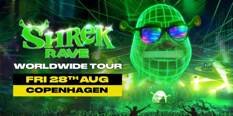 Shrek Rave Is Coming To Copenhagen!