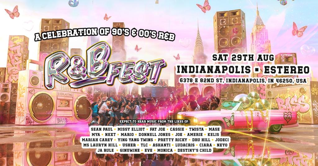 R&B Fest Is Coming To Indianapolis!