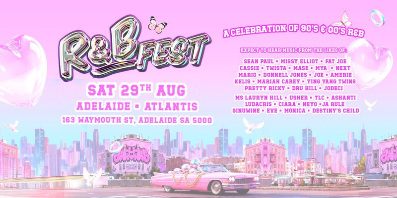 R&B Fest Is Coming To Adelaide!