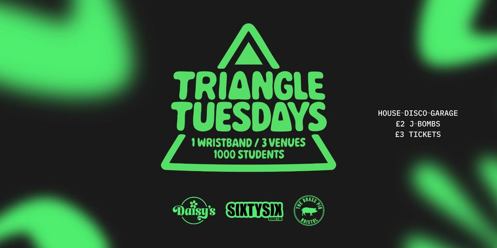 Triangle Tuesdays ST PATRICK’S DAY Special - 4 Venue Special
