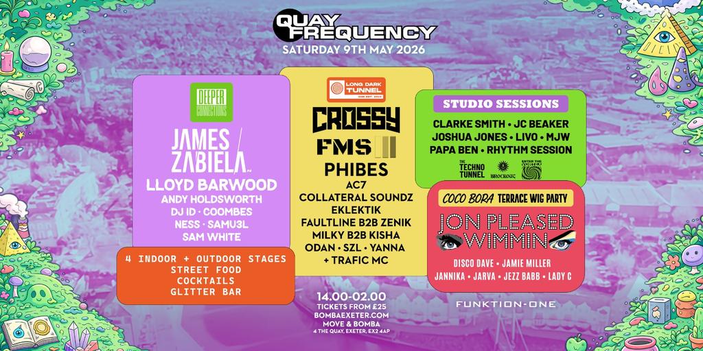 Quay Frequency Festival | 09.05.26 | Exeter