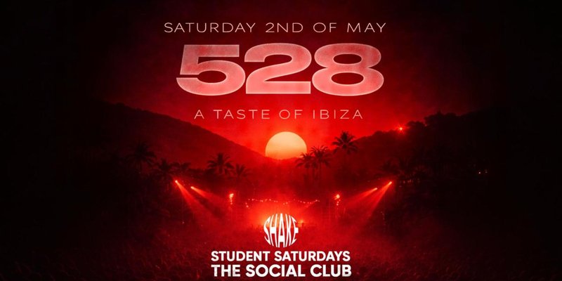 Ibiza special club card 名古屋 ✨🛼 SHAKE SATURDAYS - 528 / A TASTE OF IBIZA 🛼✨ SATURDAYS @ THE