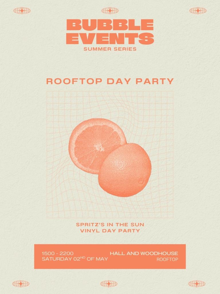 Bubble Rooftop Party - BBL028 - Hall and Woodhouse