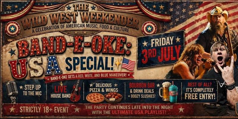 Band-e-oke: USA Special - Free Entry