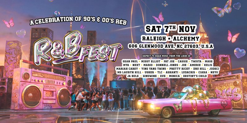 R&B Fest Is Coming To Raleigh!