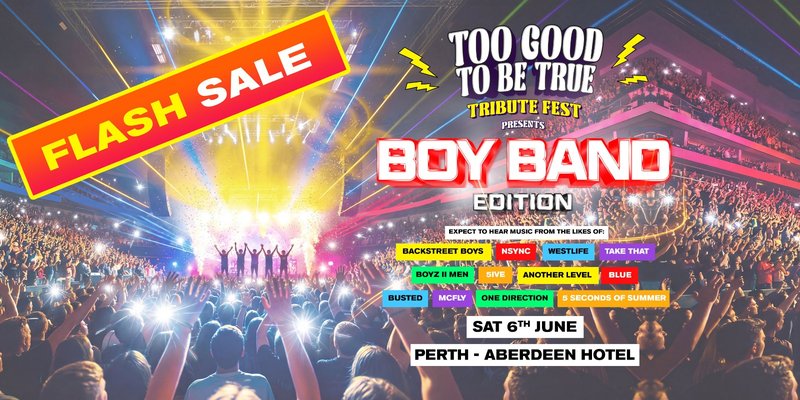 Boy Band Tribute Festival Comes To PERTH!