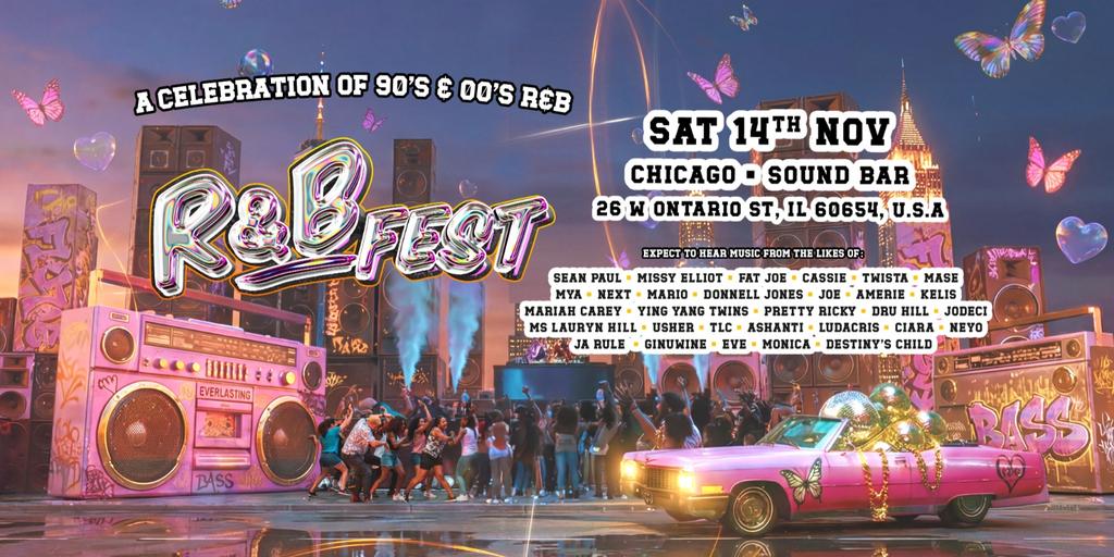 R&B Fest Is Coming To Chicago!