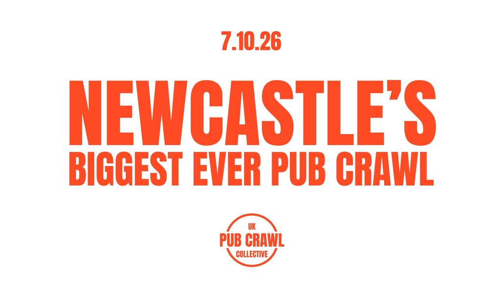 NEWCASTLE'S BIGGEST EVER PUBCRAWL