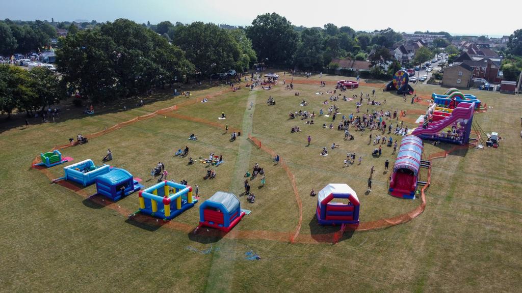 Chalkwell Park Inflatable Fun Day