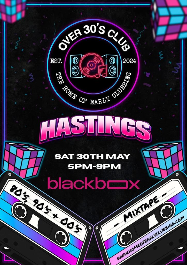 Over 30's Club Presents Daytime Disco: Hastings (Launch Party)
