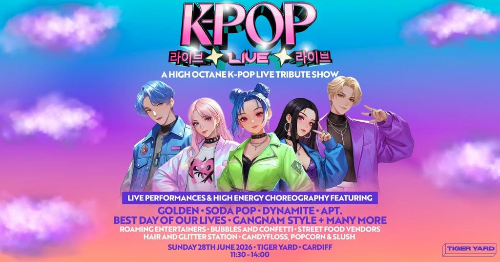 K-Pop Live | Tiger Yard, Cardiff tickets on Sunday, Jun 28 | K-POP