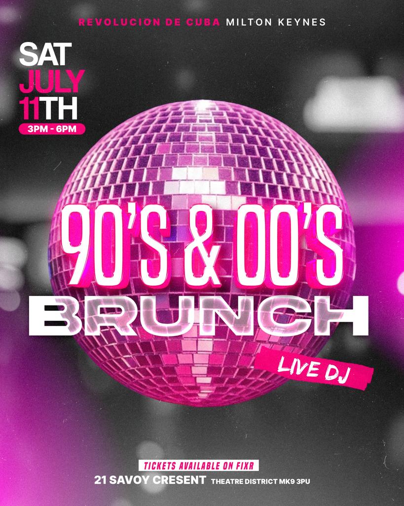 90's & 00's Brunch