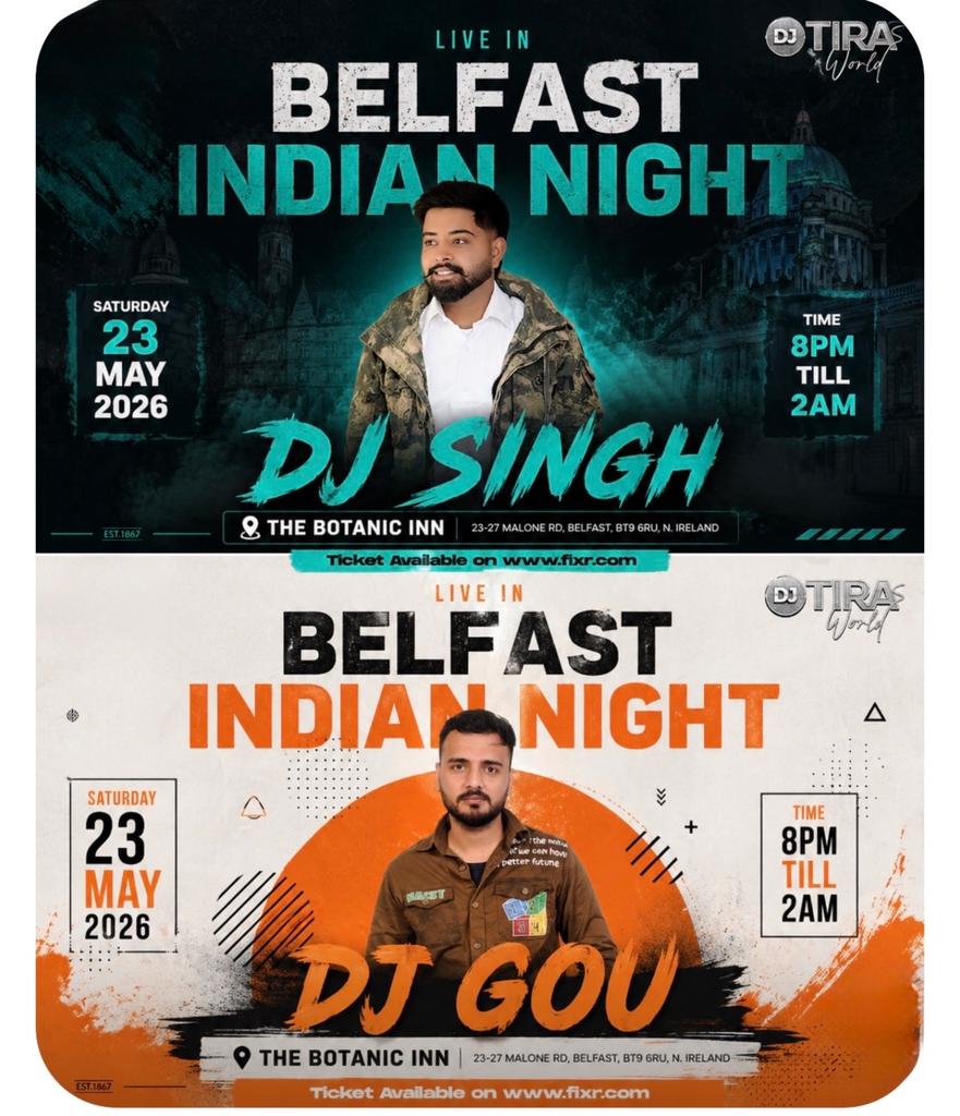 ELITE INDIAN 🇮🇳 NIGHTT IN BELFAST
