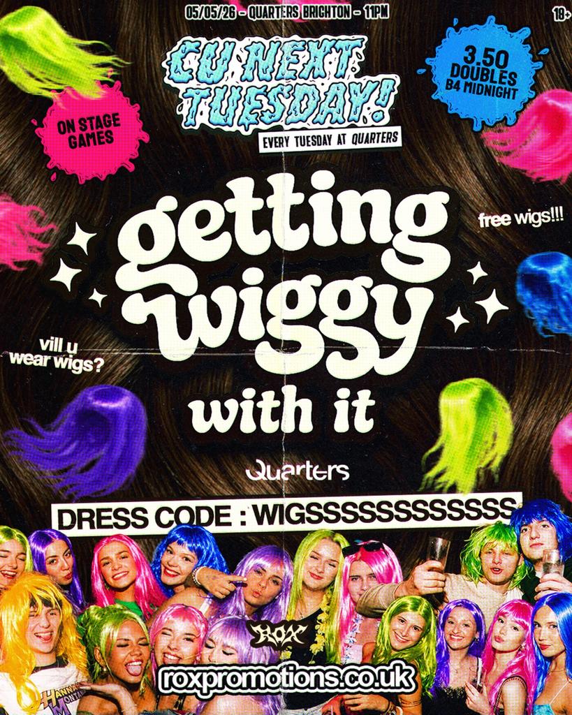 CU NEXT TUESDAY | GETTING WIGGY WITH IT 🧑‍🎤👩‍🎤 | 05/05/2026