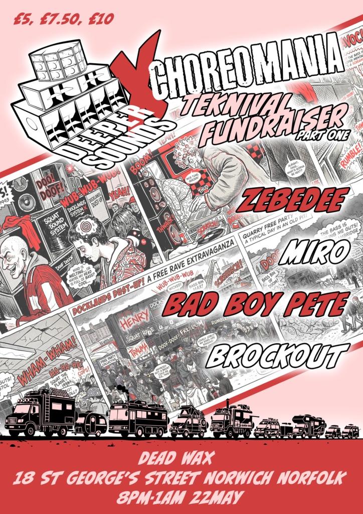 Choreomania X Deeper Sounds: Teknival Fundraiser Part 1