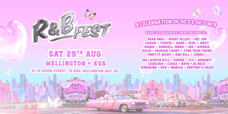 R&B Fest Is Coming To Wellington!