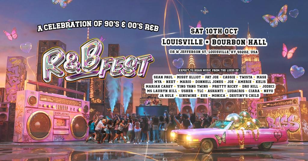 R&B Fest Is Coming To Louisville!