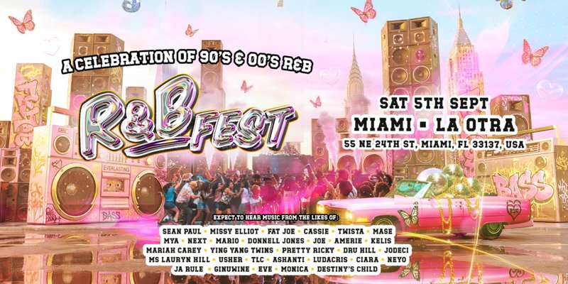 R&B Fest Is Coming To Miami!