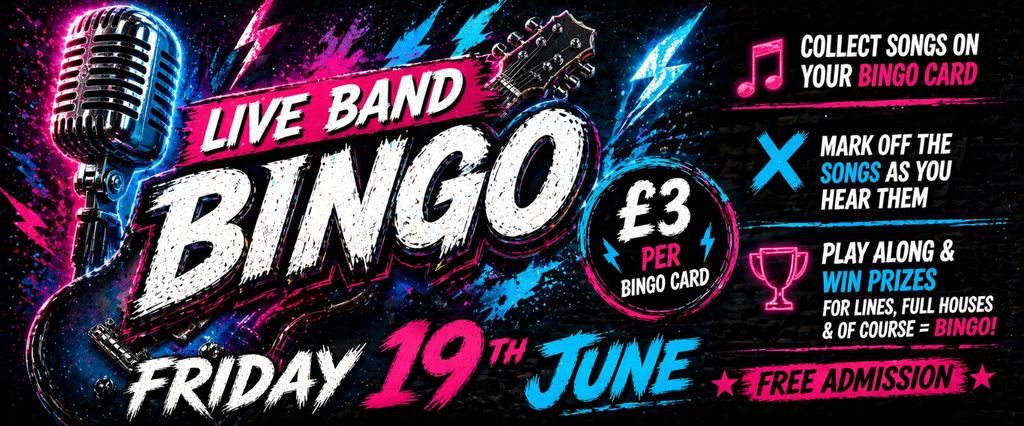 Live Band Bingo