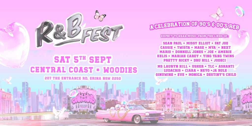 R&B Fest Is Coming To Central Coast!
