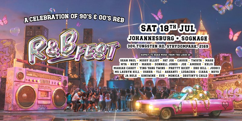 R&B Fest Returns To Johannesburg!