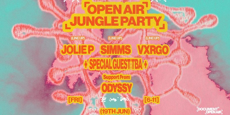 Document Open Air: Jungle Party w/ SIMMS, Jolie P, VXRGO ++