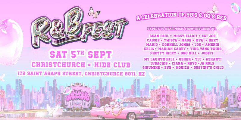 R&B Fest Is Coming To Christchurch