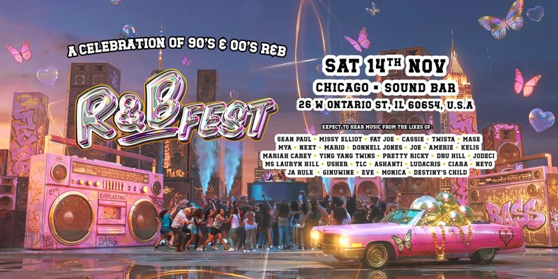 R&B Fest Is Coming To Chicago!