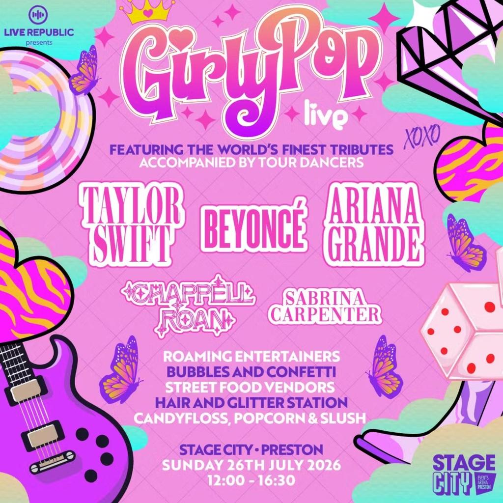 GirlyPop Live | Stage City, Preston