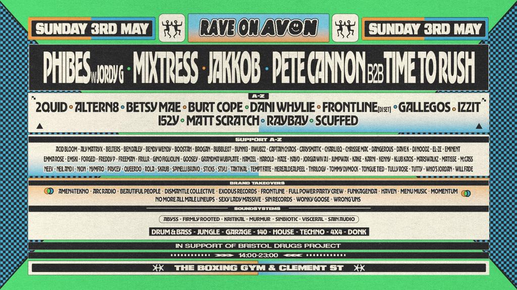 Rave On Avon 2026 (Multistage Day-Festival)