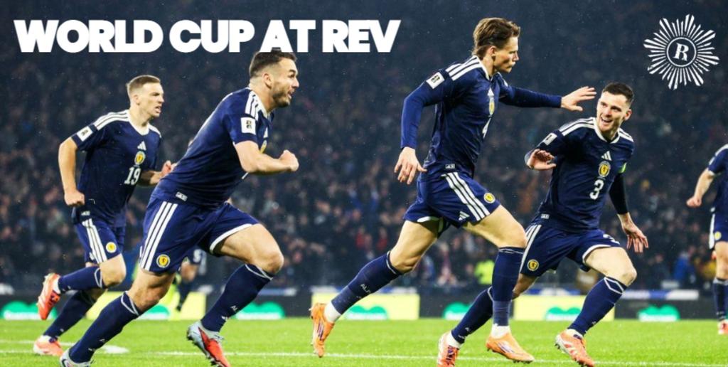 Scotland World Cup Game at Revs