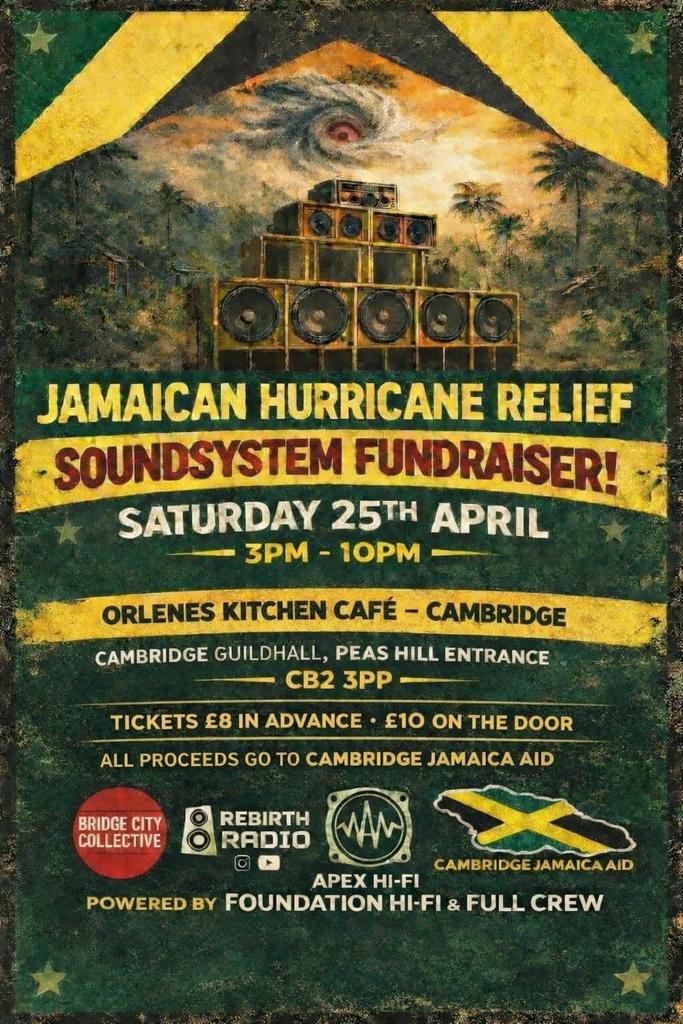 Cambridge Jamaica Aid Soundsystem session