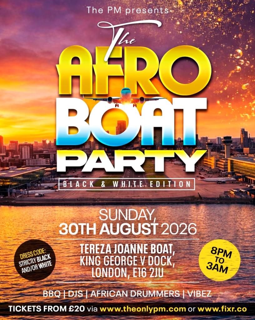 The AfroBOAT Party (The Black & White Edition)