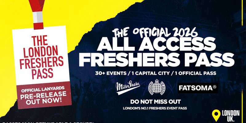 The Official All Access London Freshers Pass 2026 🚨