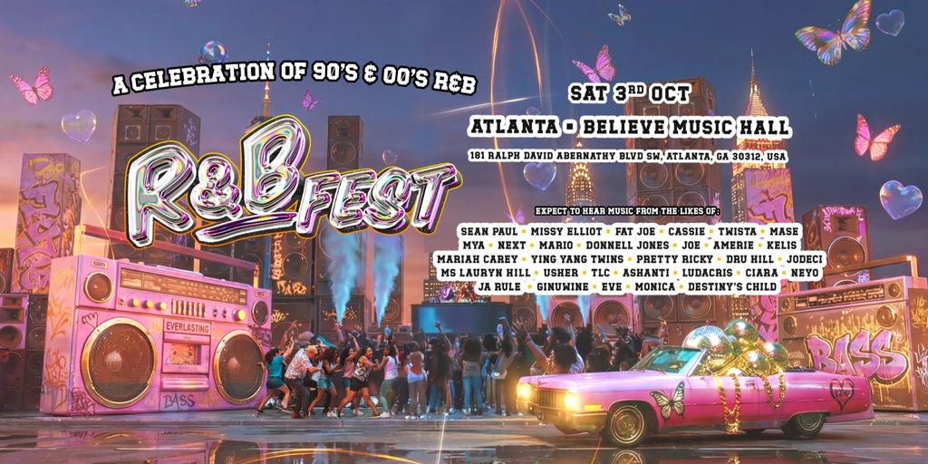 R&B Fest Is Coming To Atlanta!