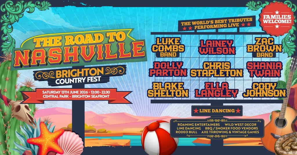 Road to Nashville Outdoor Festival | Brighton Seafront
